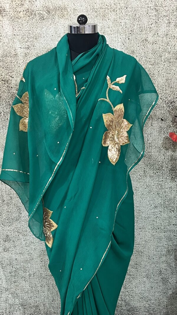 Emerald green gold Motif - Image 3