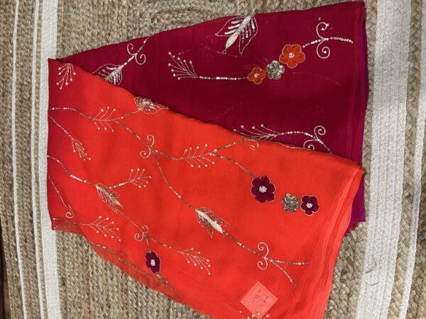 Rani Pink Festive Jaal - Image 3