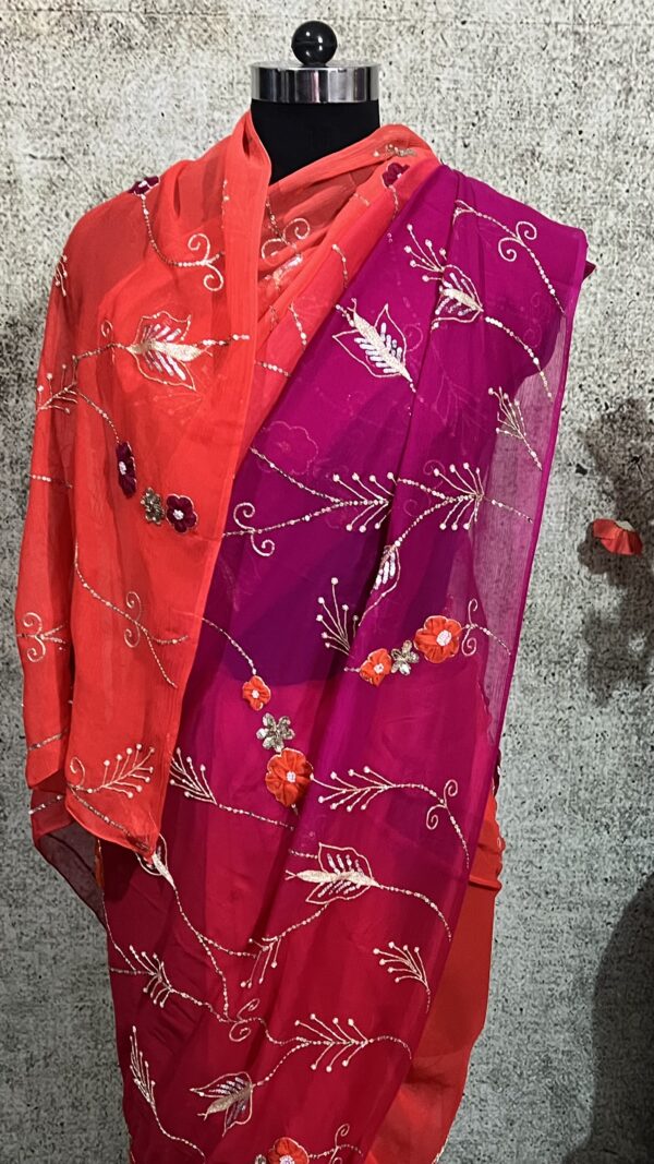 Rani Pink Festive Jaal - Image 2