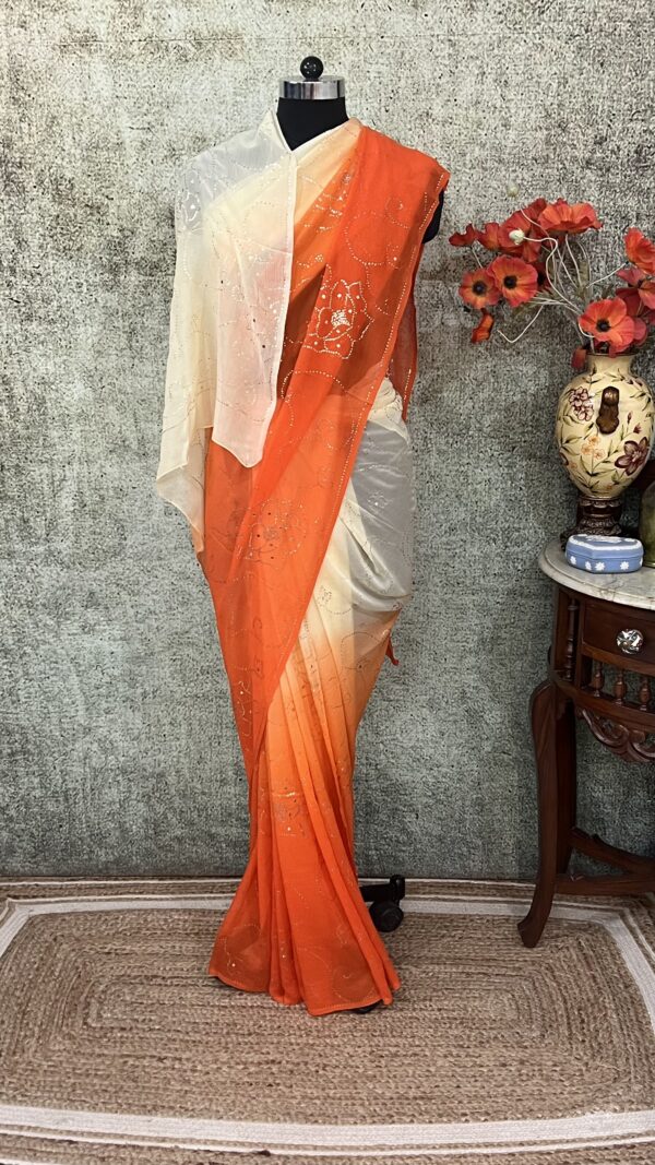 Orange Ombré Mukesh