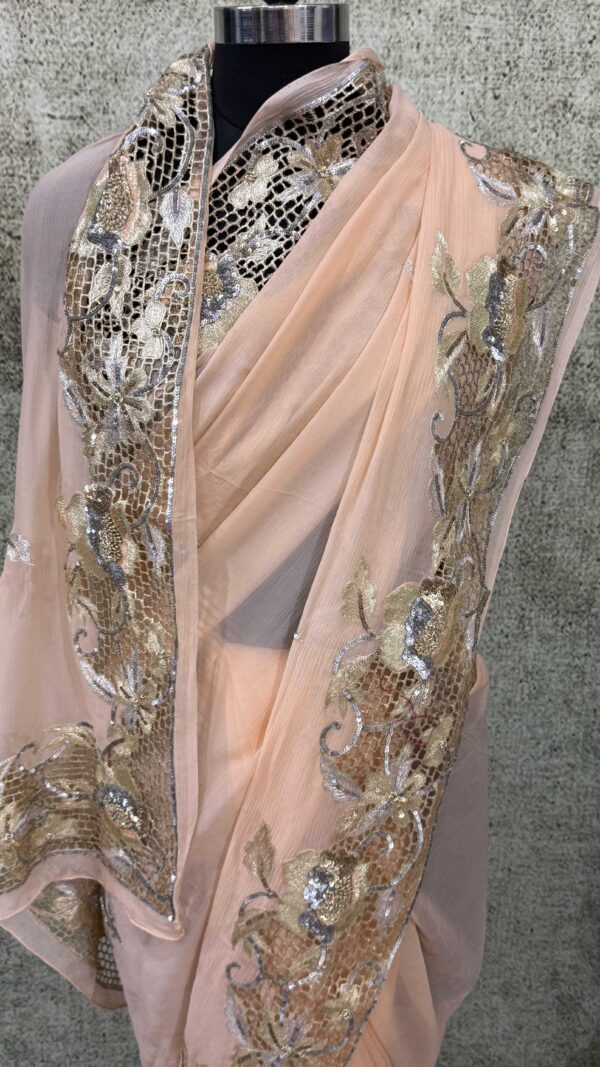Peach Cutwork - Image 4