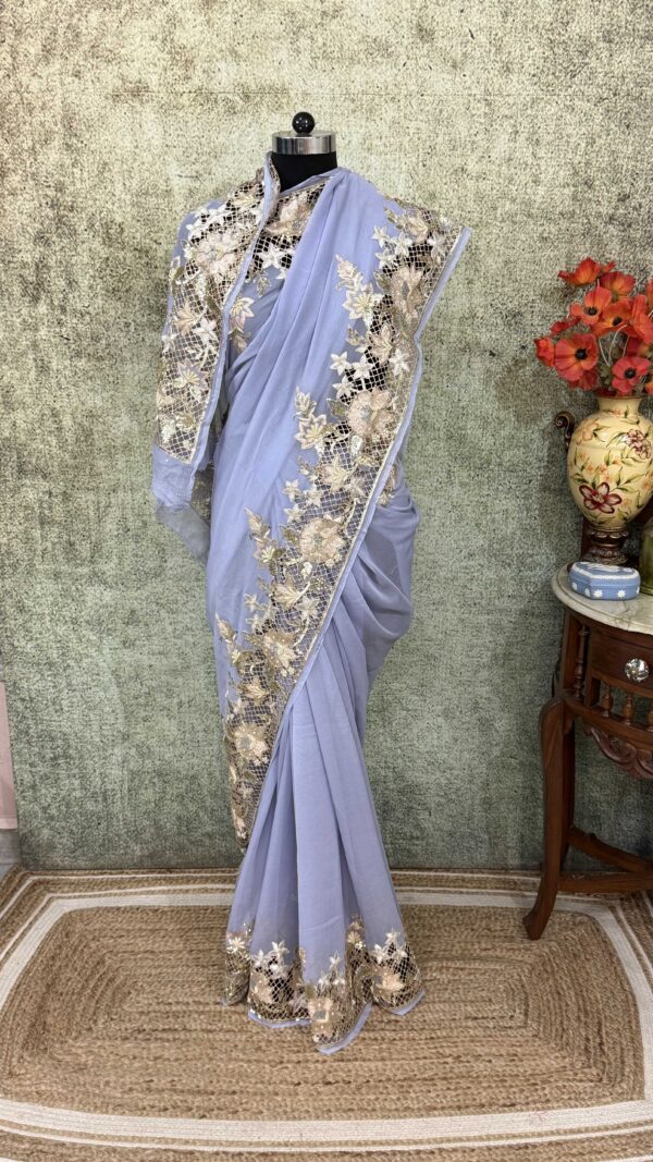 Mauve Cutwork - Image 6