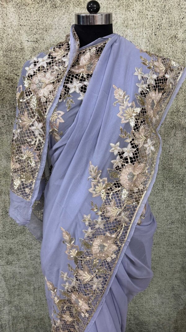 Mauve Cutwork - Image 7