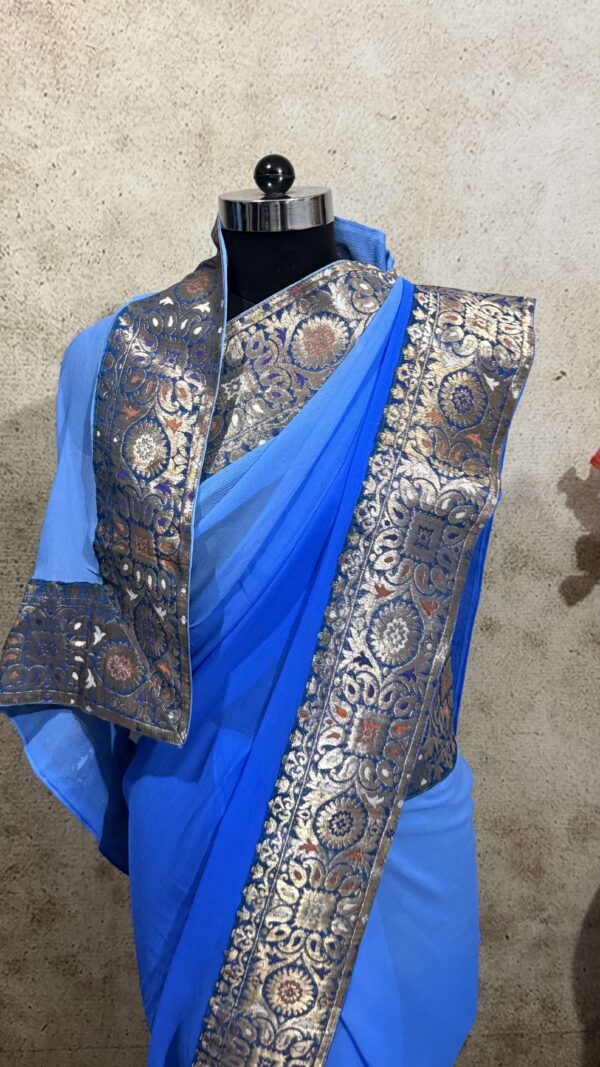 Royal blue Antique Border - Image 2