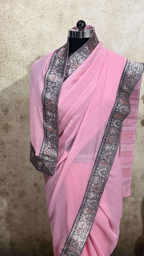 Pale pink Antique Border - Image 2