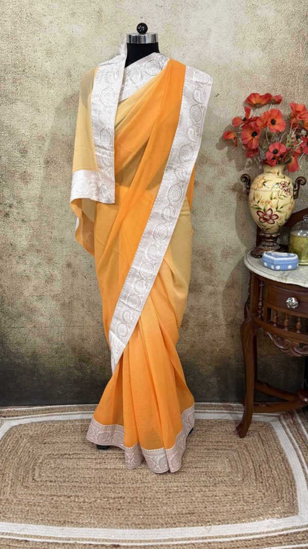 Yellow Shaded Antique border