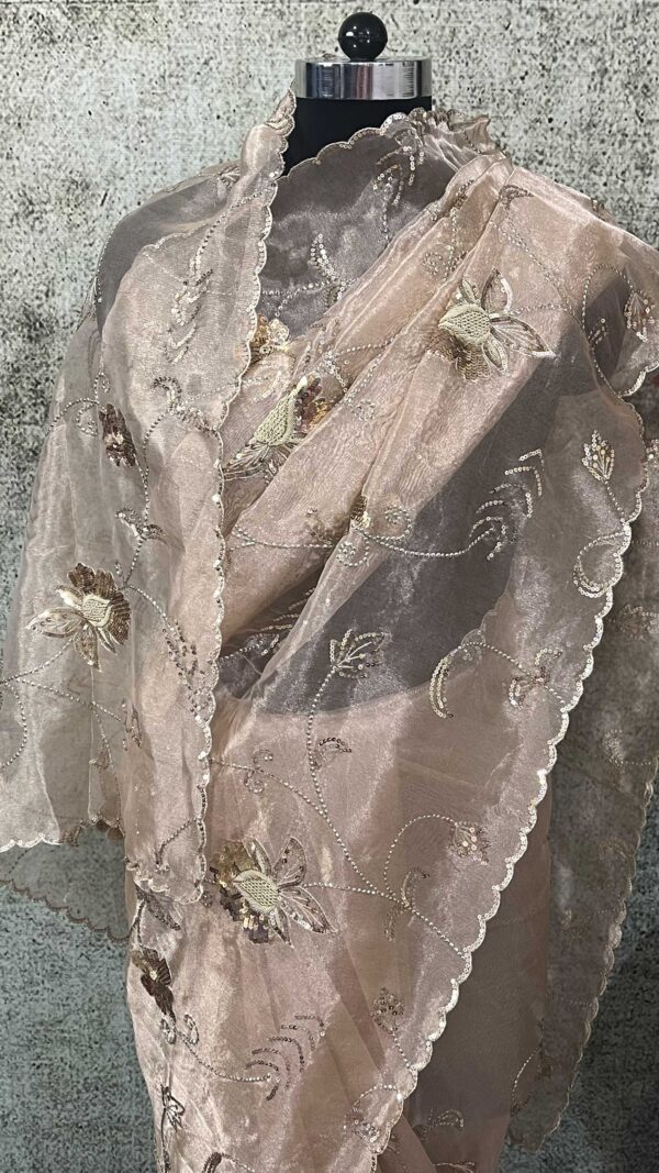 Gold Tissue Jaal - Image 2