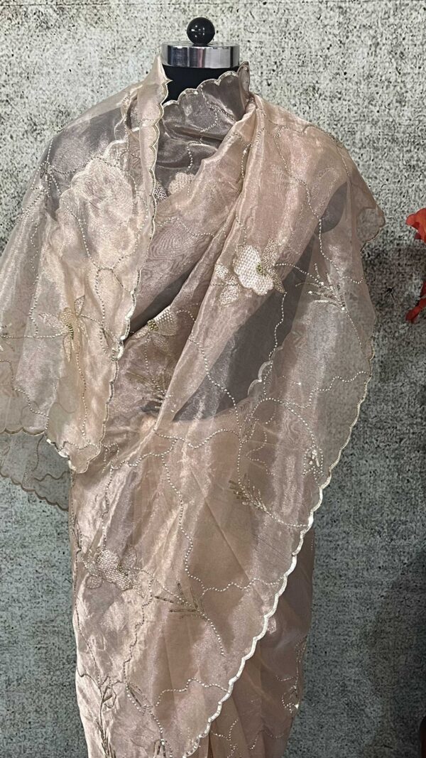 Gold Tissue Farisha Jaal - Image 3
