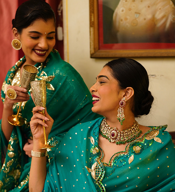 Teal Scalloped Cutwork - Image 5