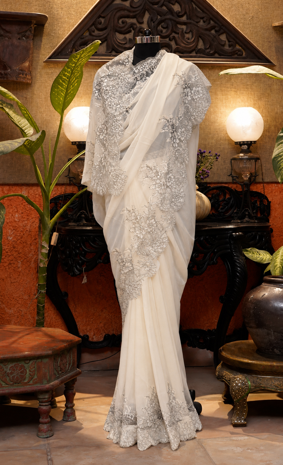 Ivory Whisper Chantilly Lace