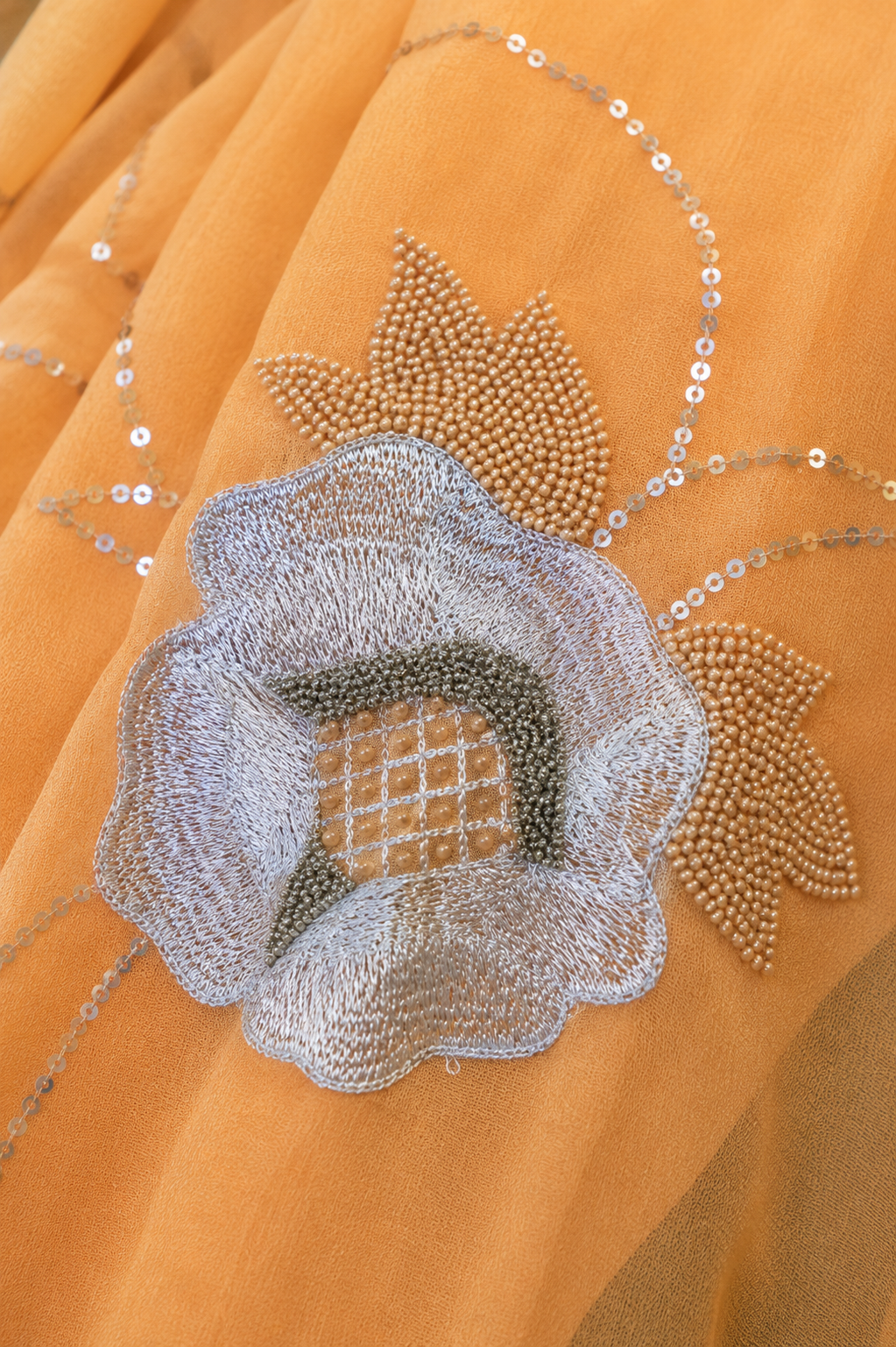 Light Apricot Jaal - Image 3