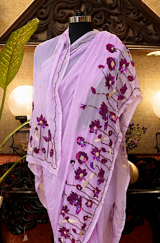 Purple Lotus Sequins - Image 2
