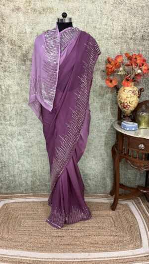 Dusty Mauve Sequin