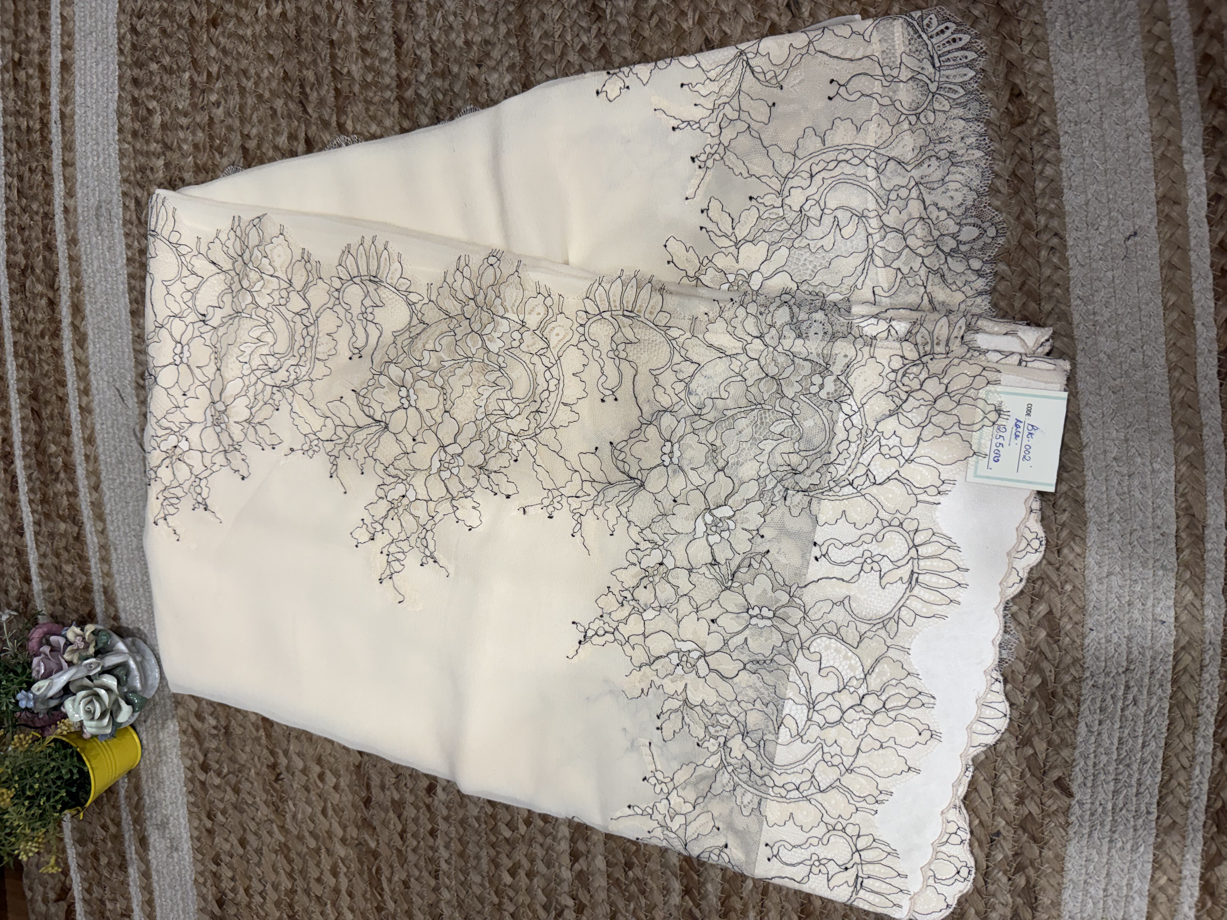 Ivory Whisper Chantlity Lace - Image 3
