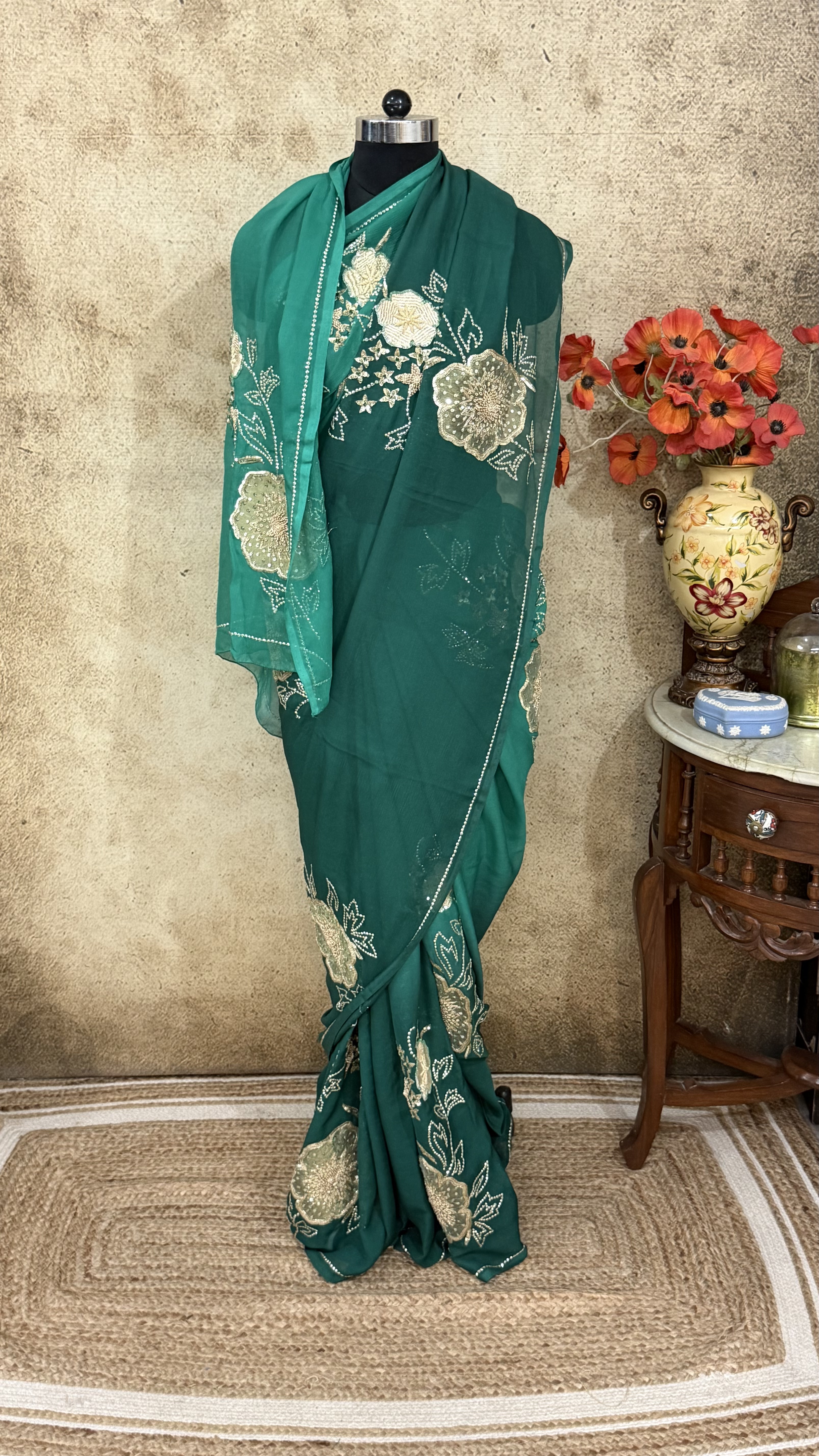 Emerald Green Ombre