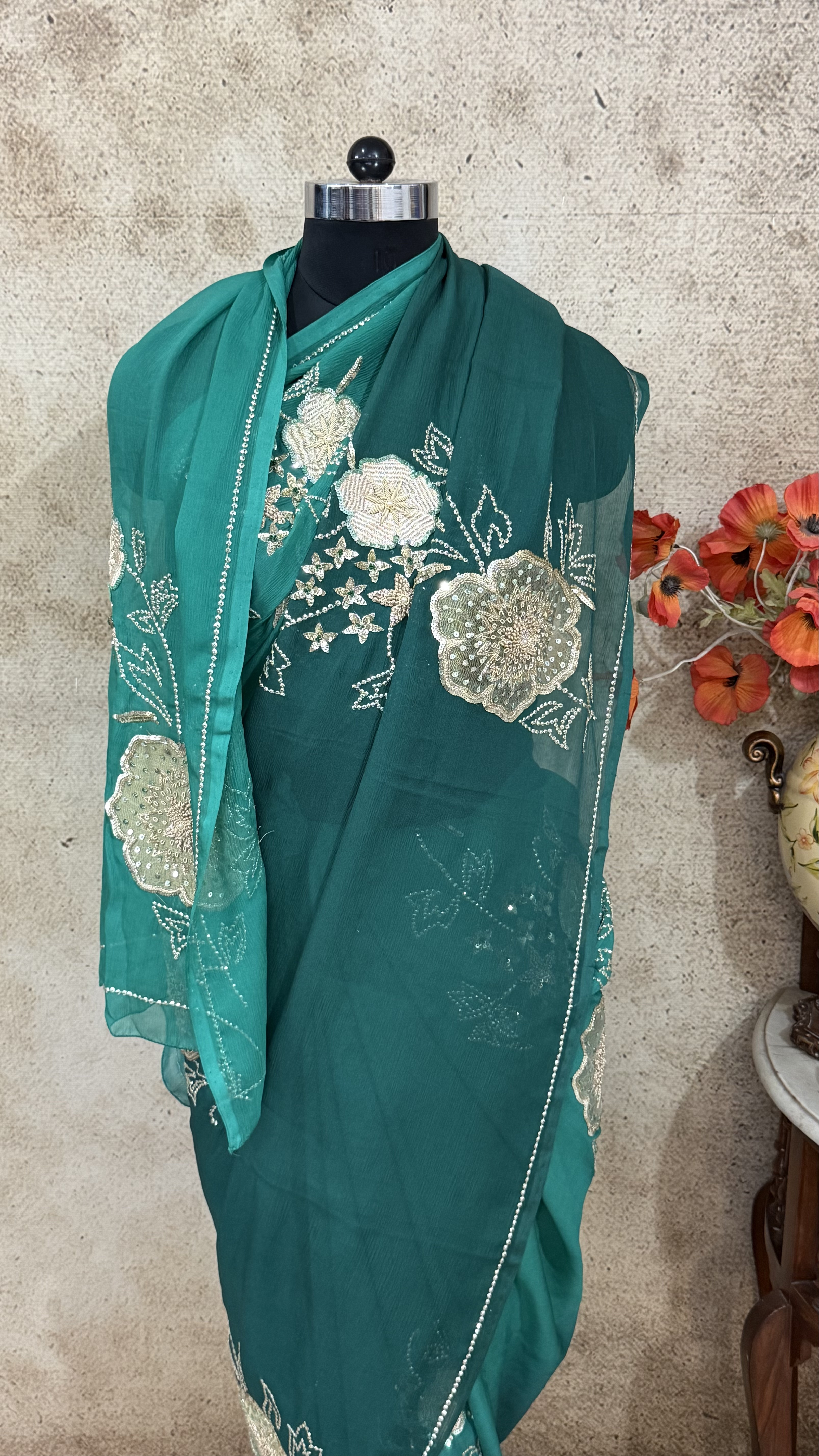 Emerald Green Ombre - Image 2
