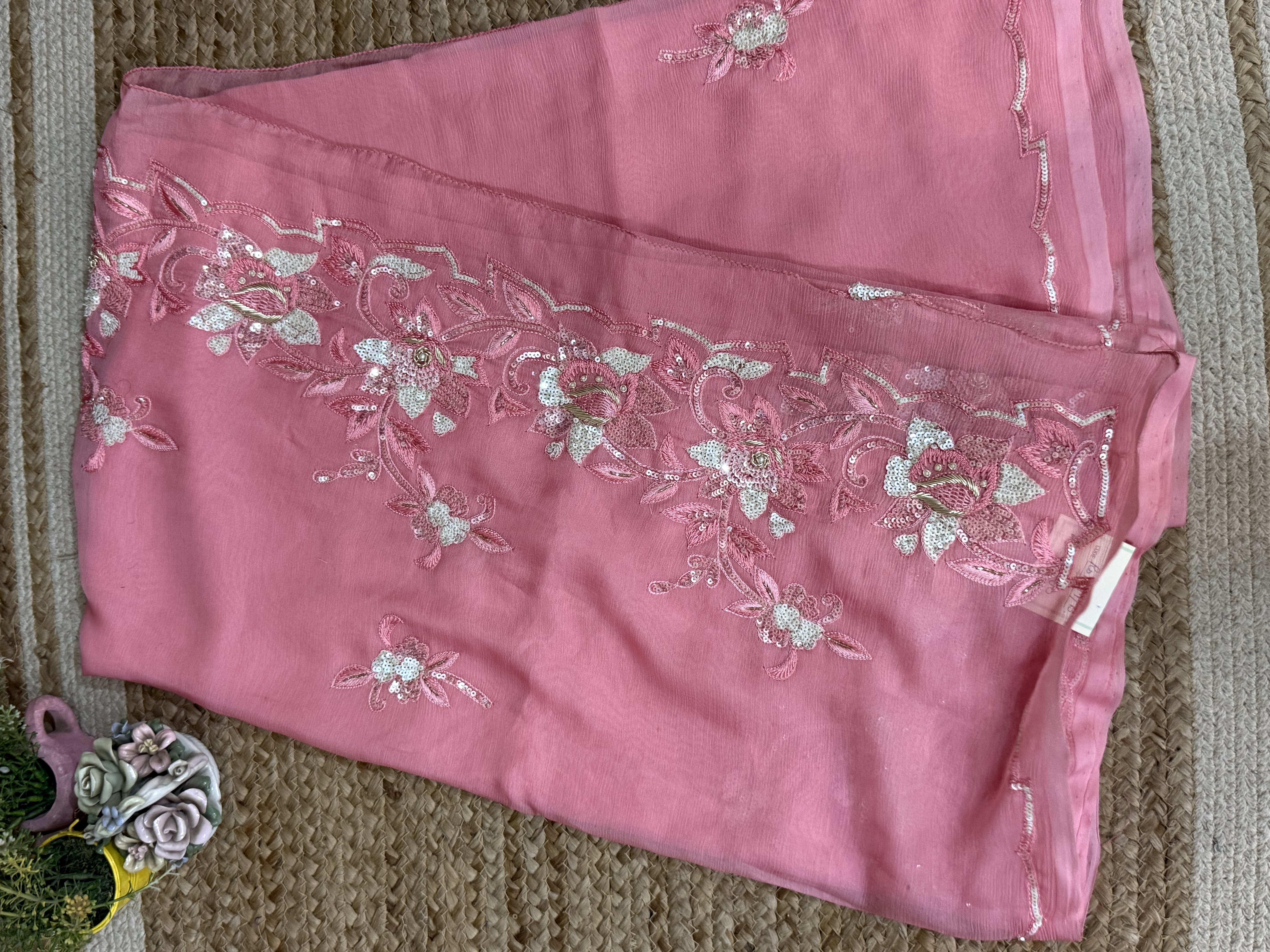 Blush Noor Saree - Image 3