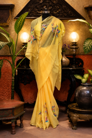 Yellow Multicolour Motif