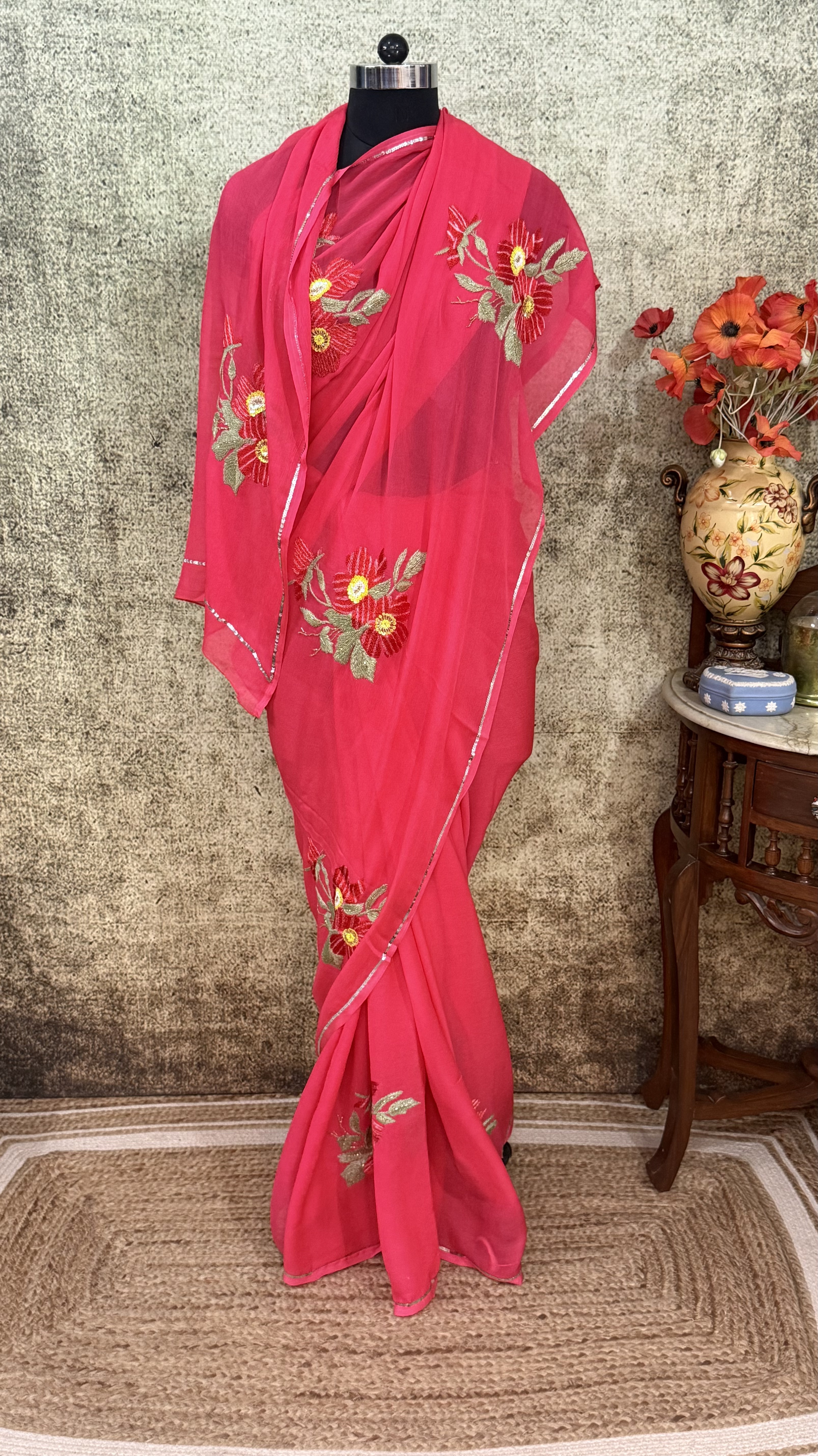 Rani Pink Thread Motif - Image 2