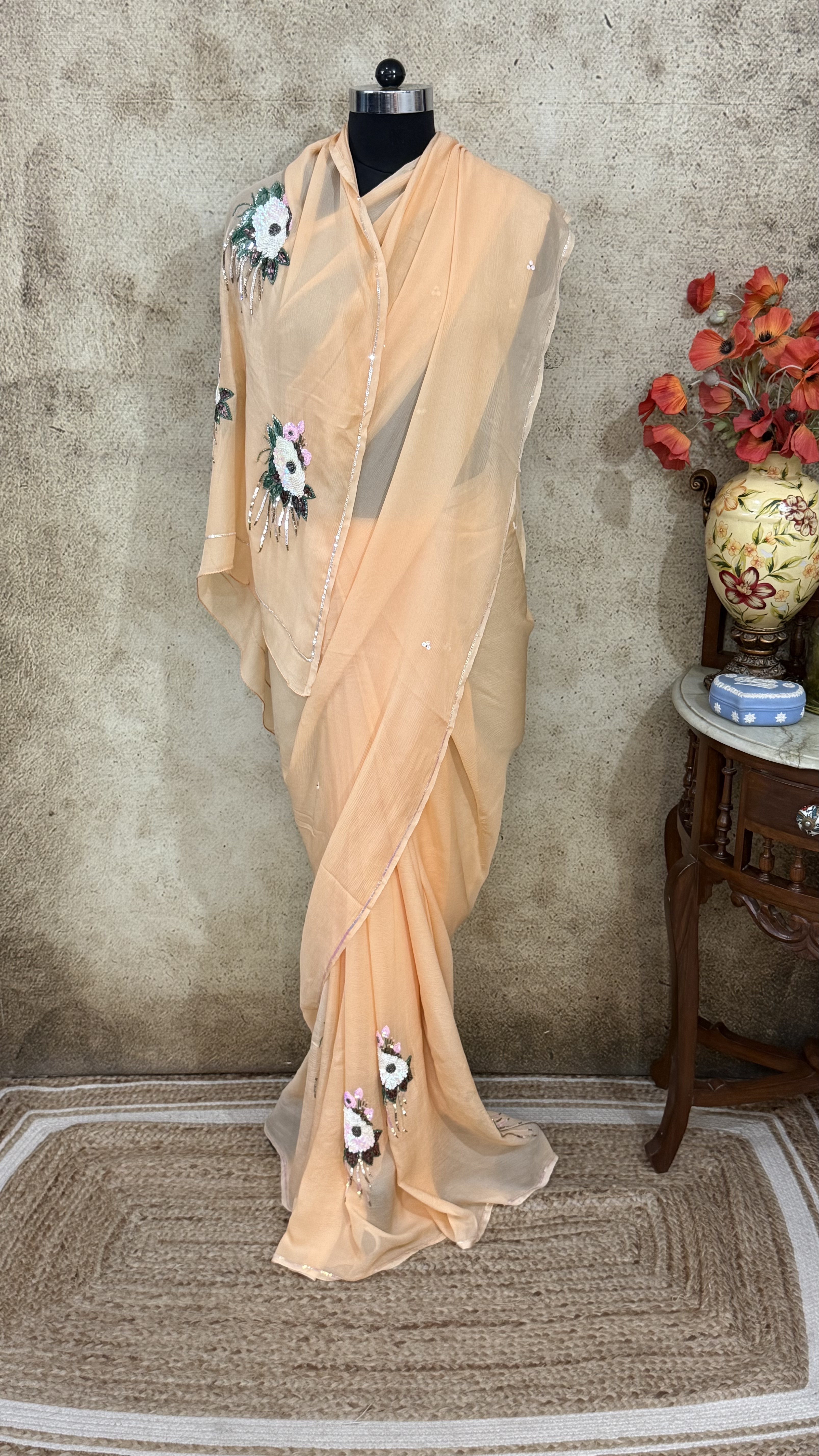 Peach Ivory Motif - Image 2