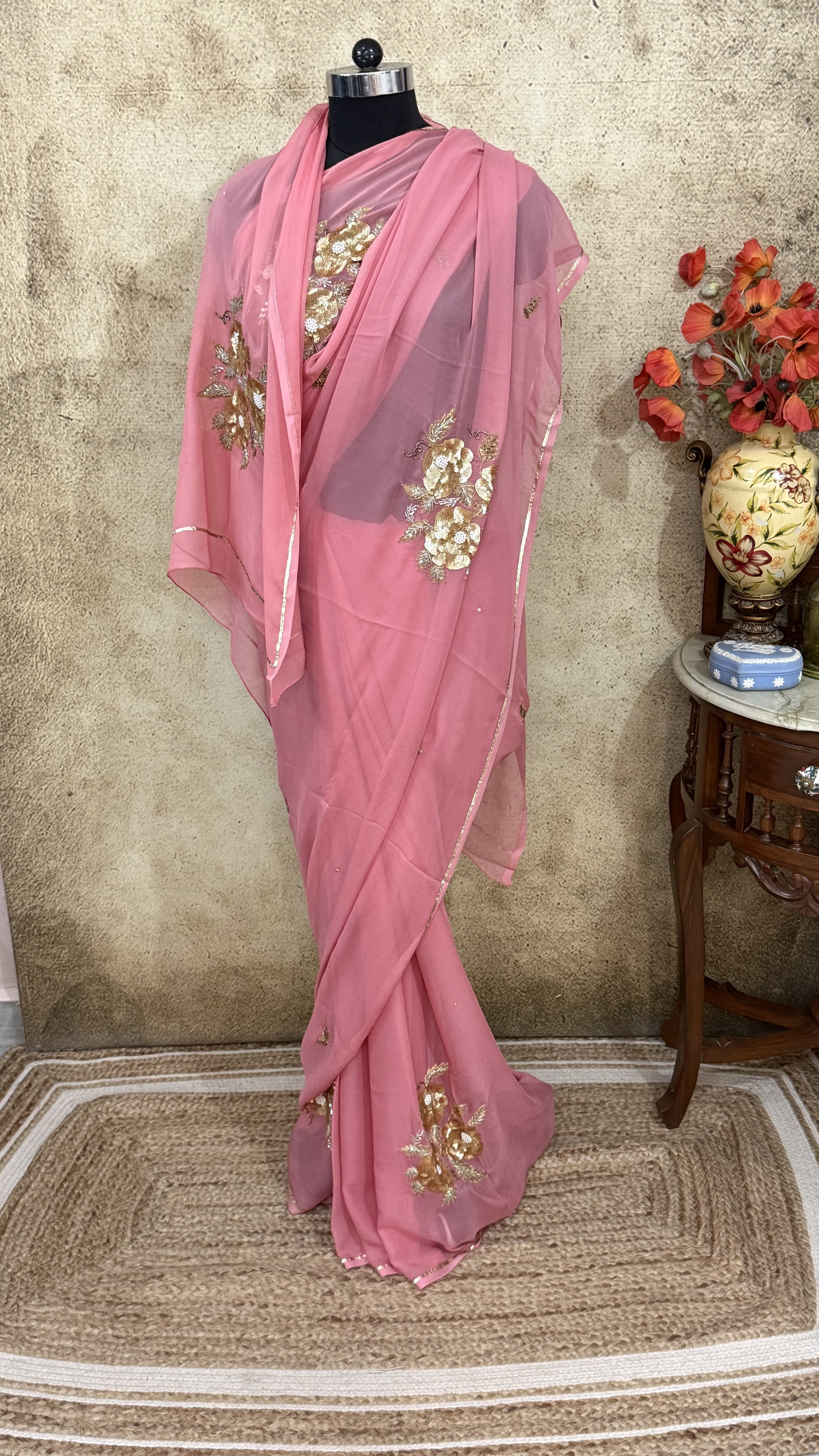 Rose Pink Gold Motif - Image 2